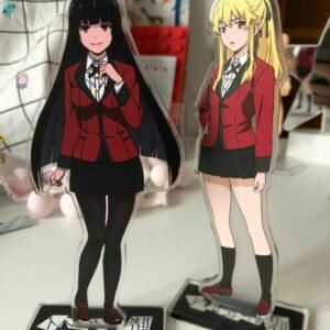 Anime Kakegurui Figure Jabami Yumeko Acrylic Stand Character Model Plate Holder Desktop Decoration