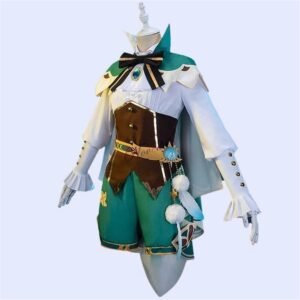 Genshin Impact Anime Game Cosplay PU Leather Genshin Impact Venti Costume Cosplay Shoes for Halloween Carnival Party Costume