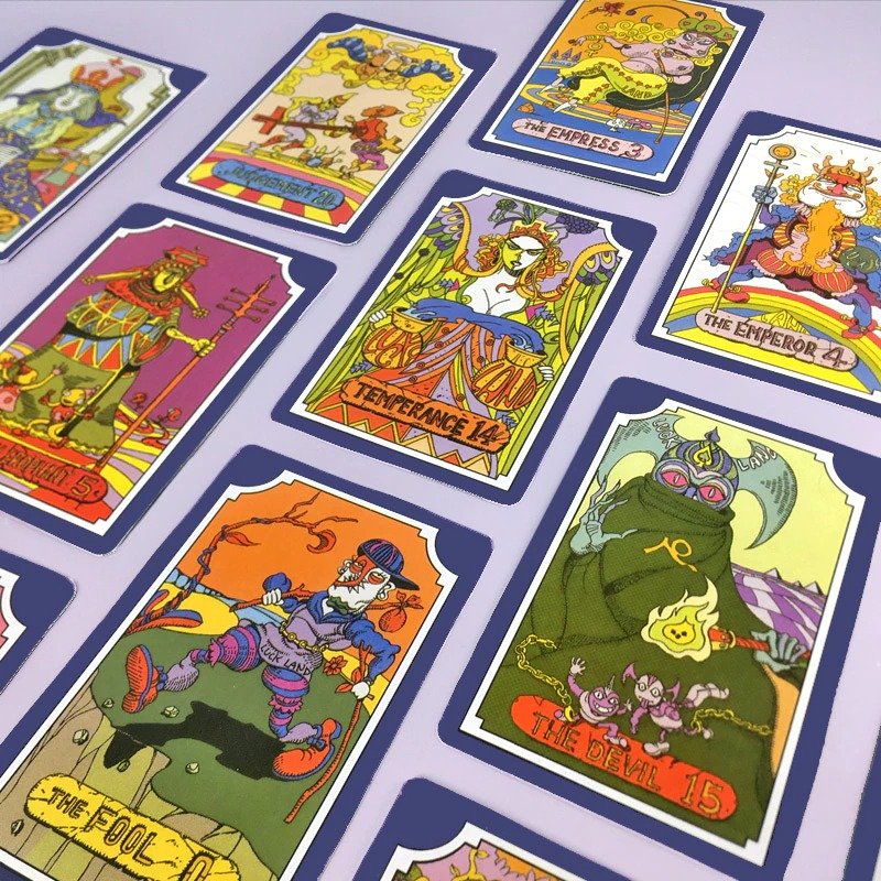 JoJo’s Bizarre Adventure Quality Tarot Card 31pcs Dio Kujo Jotaro Joseph Kakyoin Jojo Tarot